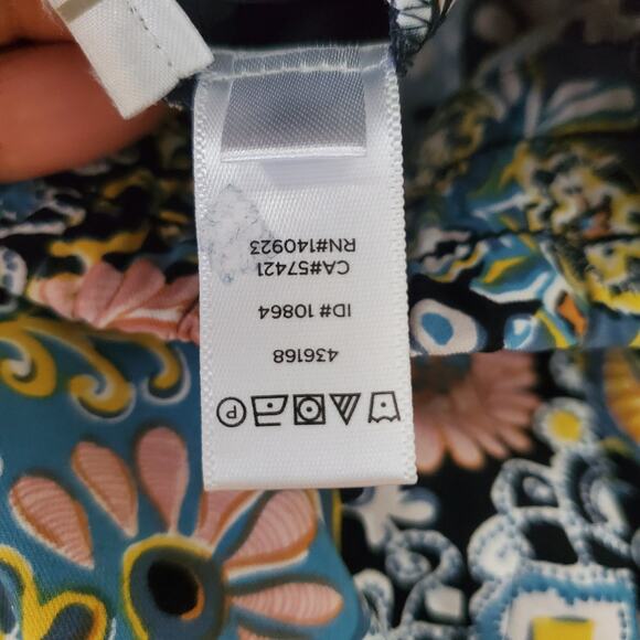 LOFT Floral Pocketed Drawstring Mini Skirt XXSP - Picture 7 of 8